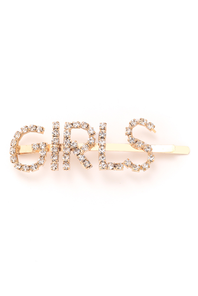 GIRLS HAIR CLIP - GOLD
